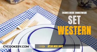 Enamelware Dinnerware Sets: A Western Tabletop Tradition