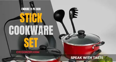 Enduring Kitchen Companion: The 8-Piece Non-Stick Cookware Set