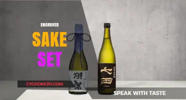 Elegant Engraved Sake Set: Perfect for Traditional Japanese Dining