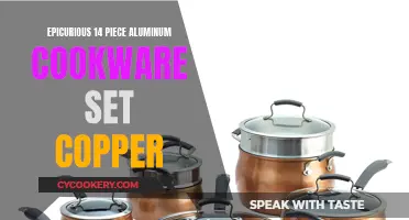 Copper Chic: Elevate Your Kitchen with the Epicurious Aluminum Cookware Set