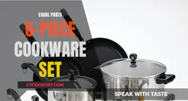 A Sleek and Smart Cookware Set: Equal Parts 6-Piece Collection