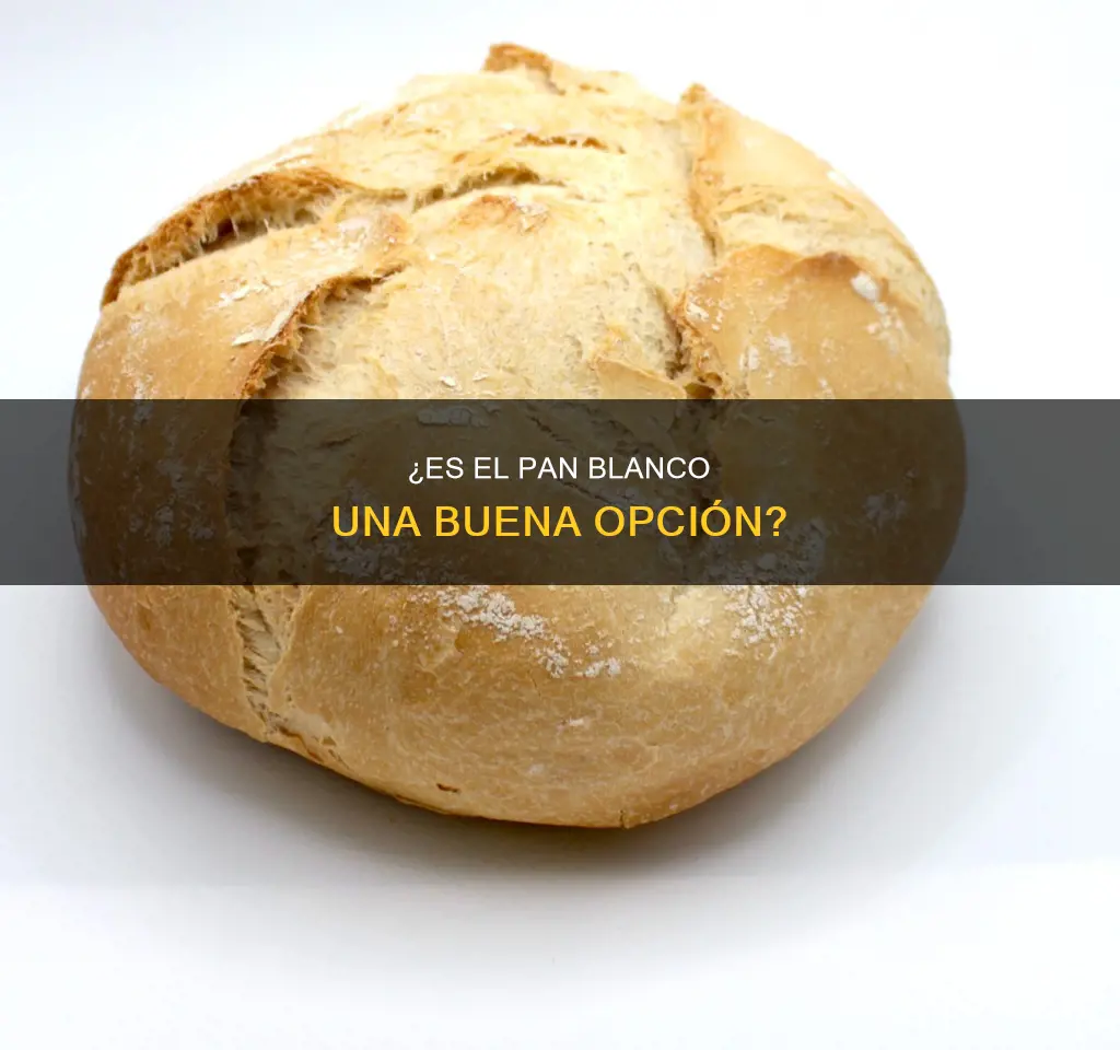 es bueno el pan blanco