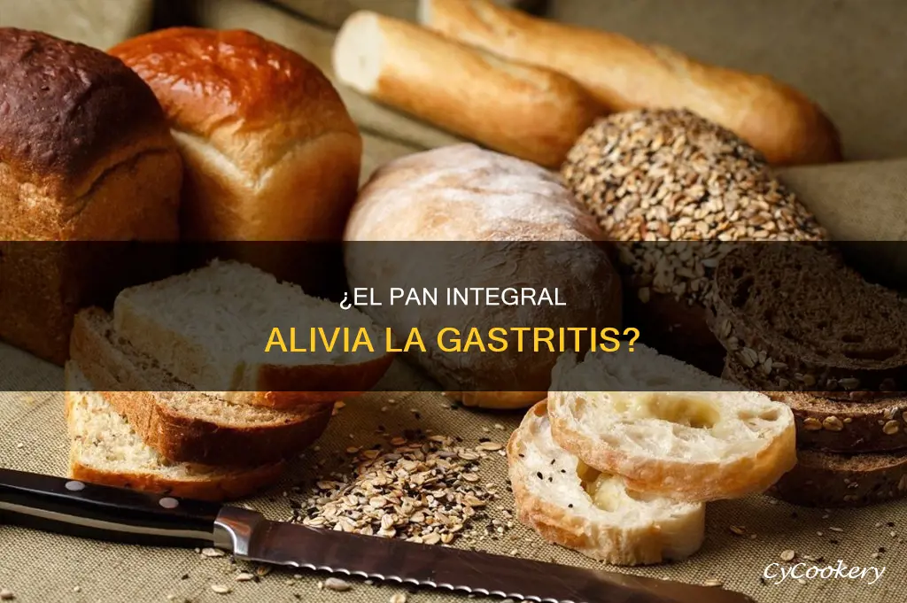 es bueno el pan integral para la gastritis