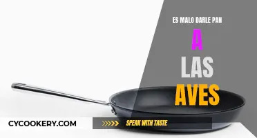 ¿Es dañino alimentar aves con pan?