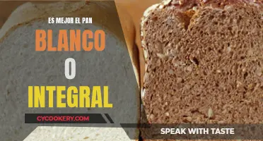 ¿Pan Blanco o Integral? Conoce la Verdad