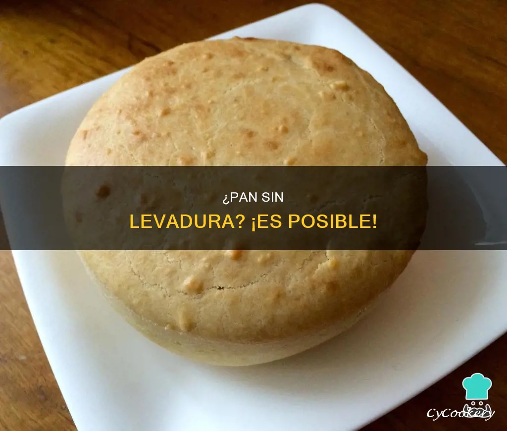 es posible hacer pan sin levadura
