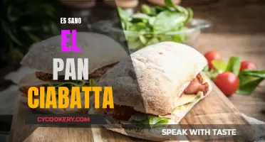 ¿Es el pan ciabatta una opción saludable?