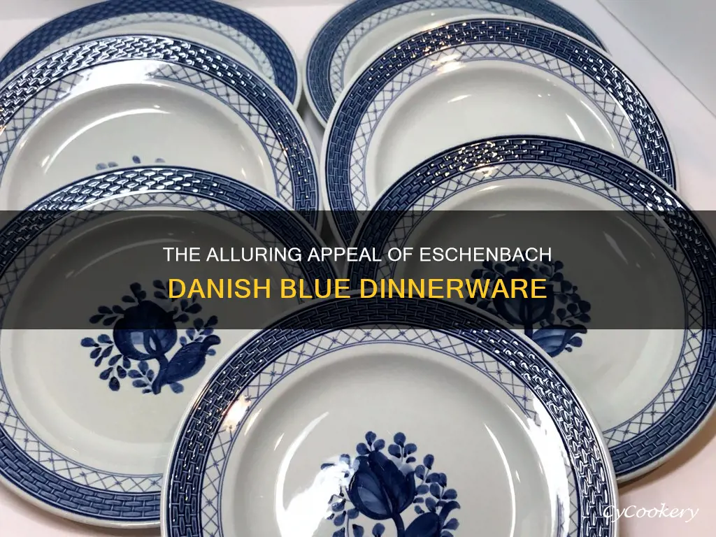 eschanbach danish blue dinnerware set