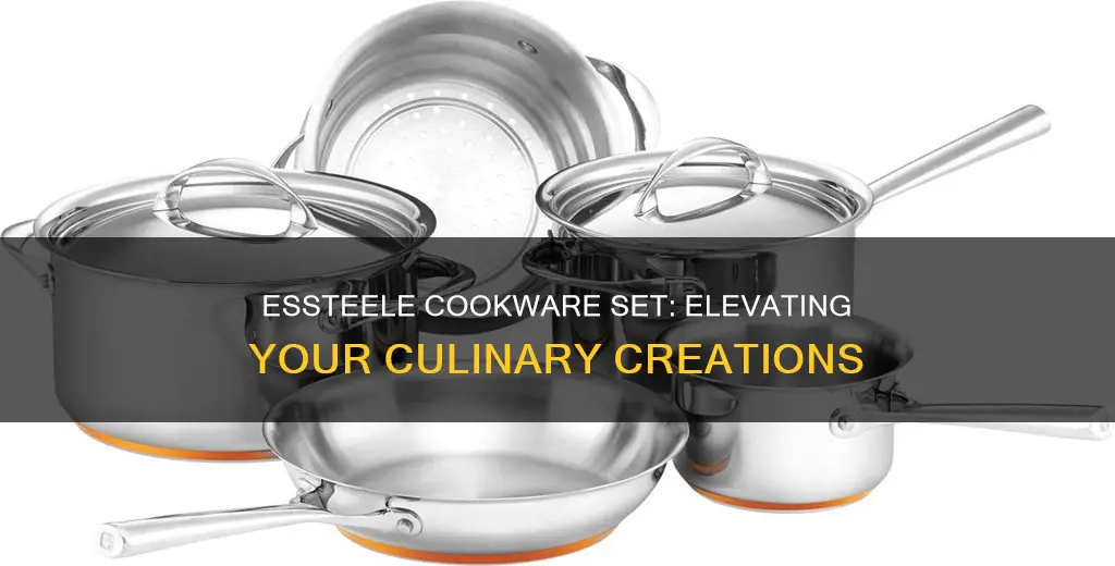 essteele 5 piece cookware set