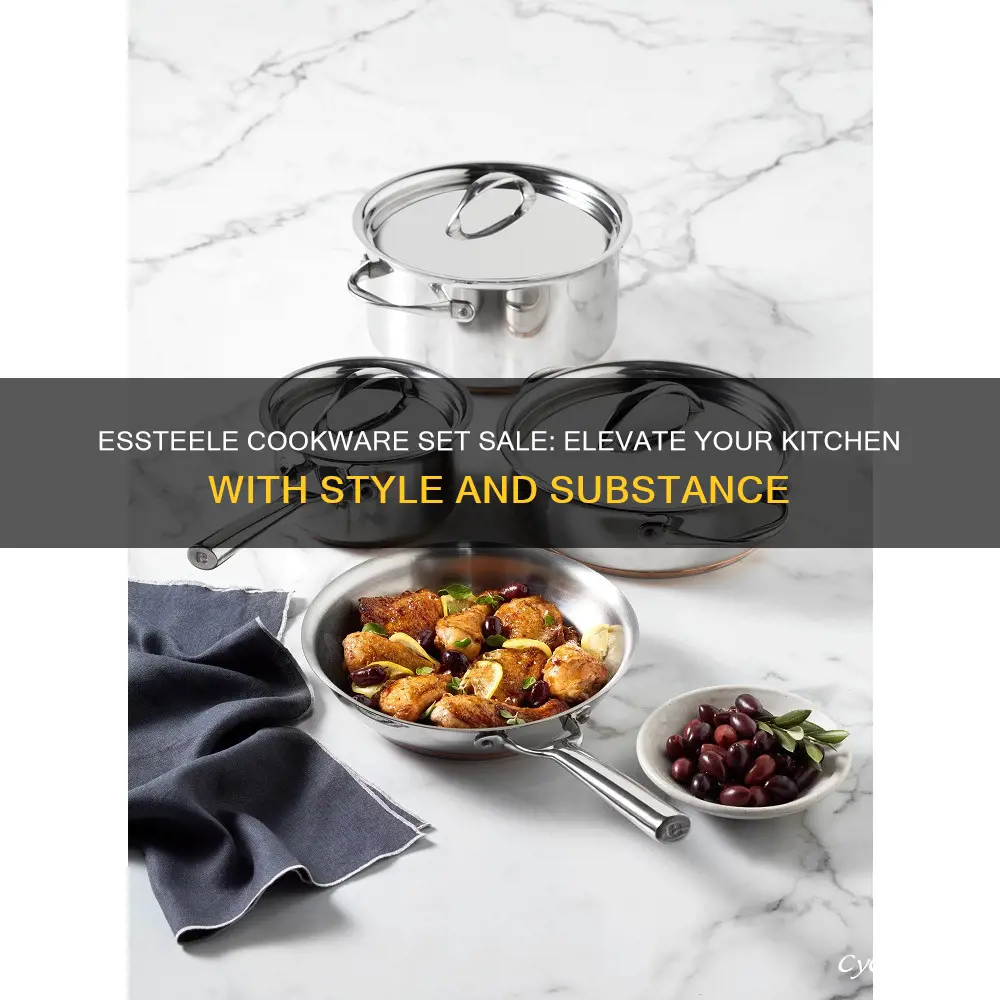 essteele cookware set sale