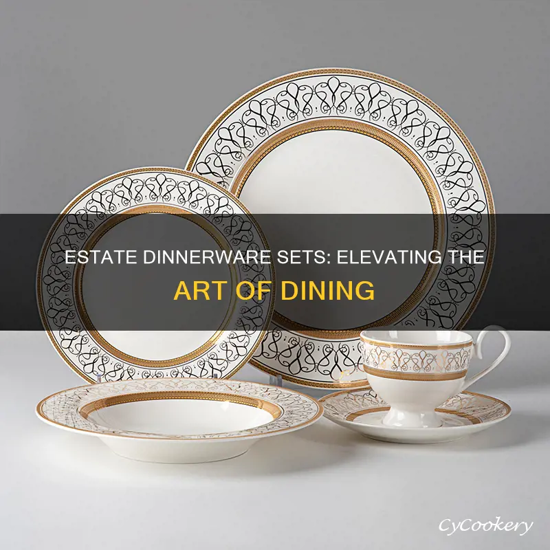 estate dinnerware set