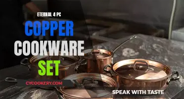 Copper Brilliance: Exploring the Eternal 4-PC Copper Cookware Set