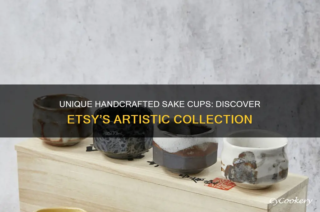 etsy sake cups