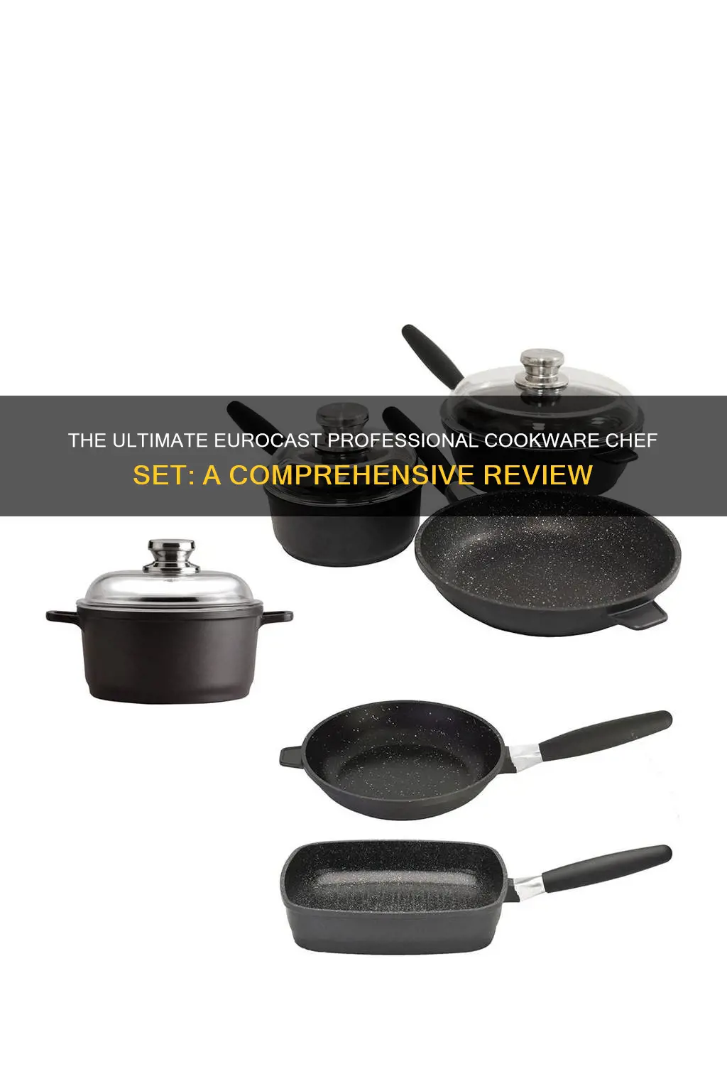 eurocast professional cookware chef set