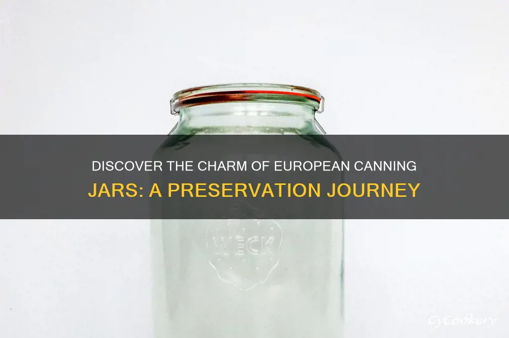 european canning jars