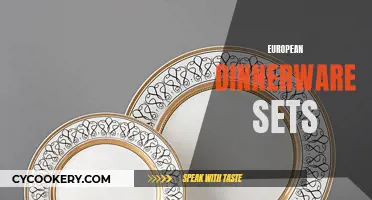 Elegant European Dinnerware Sets: Elevating the Everyday Dining Experience