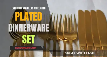 Everbrite's Luxe Stainless Steel and Gold Dinnerware: Elevating the Everyday Dining Experience