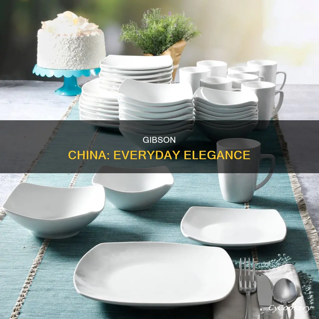 everyday gibson china