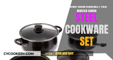 Gibson's Carbon Steel Cookware Set: A Nonstick Essential for Your Kitchen