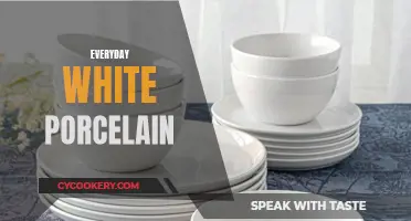 White Porcelain for Everyday Use