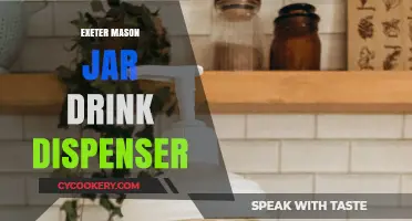 Exeter Mason Jar Drink Dispenser: Stylish, Functional, and Perfect for Parties