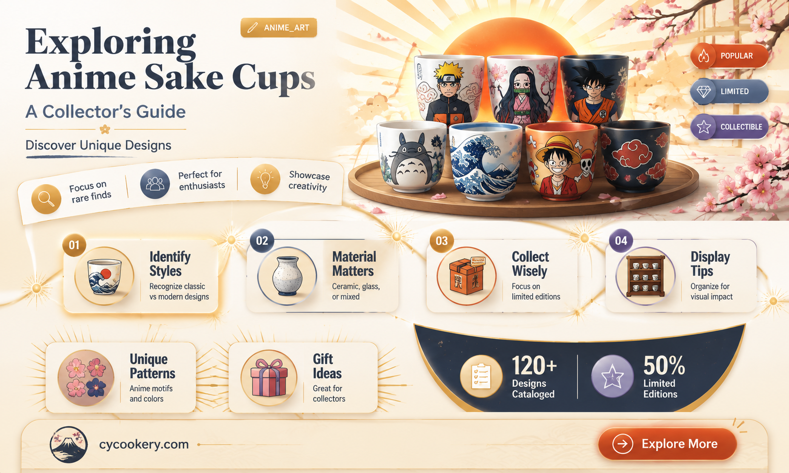 anime sake cup