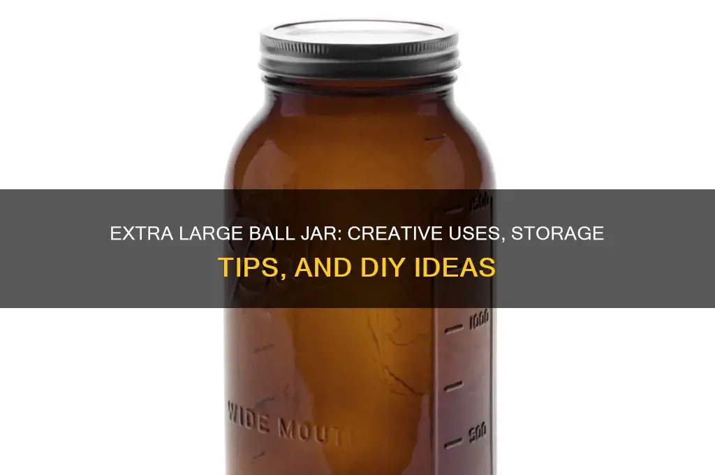 extra large ball jar