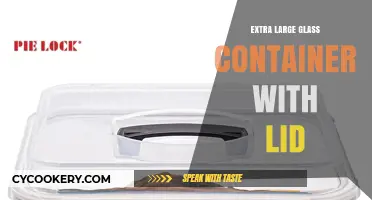 Extra Large Glass Container with Lid: Storage Solutions for Every Need