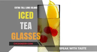 Elevate Your Cocktail Experience: Extra Tall Long Island Iced Tea Glasses