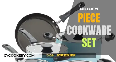 Fabberware's Comprehensive 21-Piece Cookware Set: A Kitchen Essential