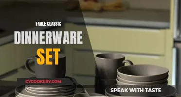 Fable Classic Dinnerware Set: Elevating the Everyday Dining Experience