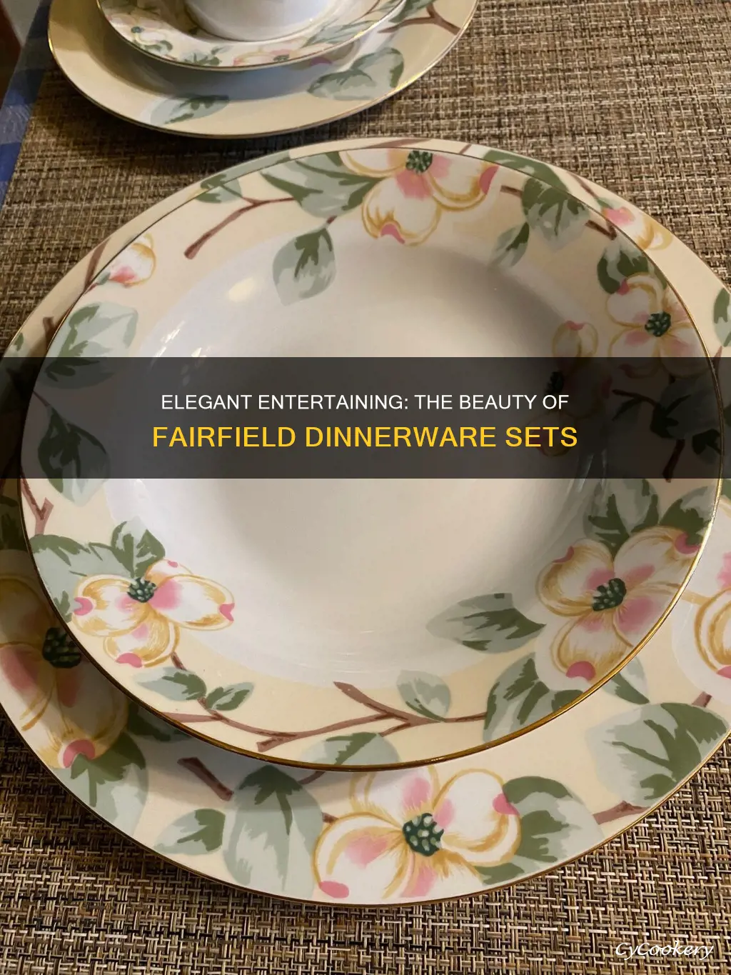 fairfield dinnerware set