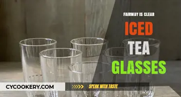 Refreshing Sips: Fairway Clear Iced Tea Glasses for Summer Elegance