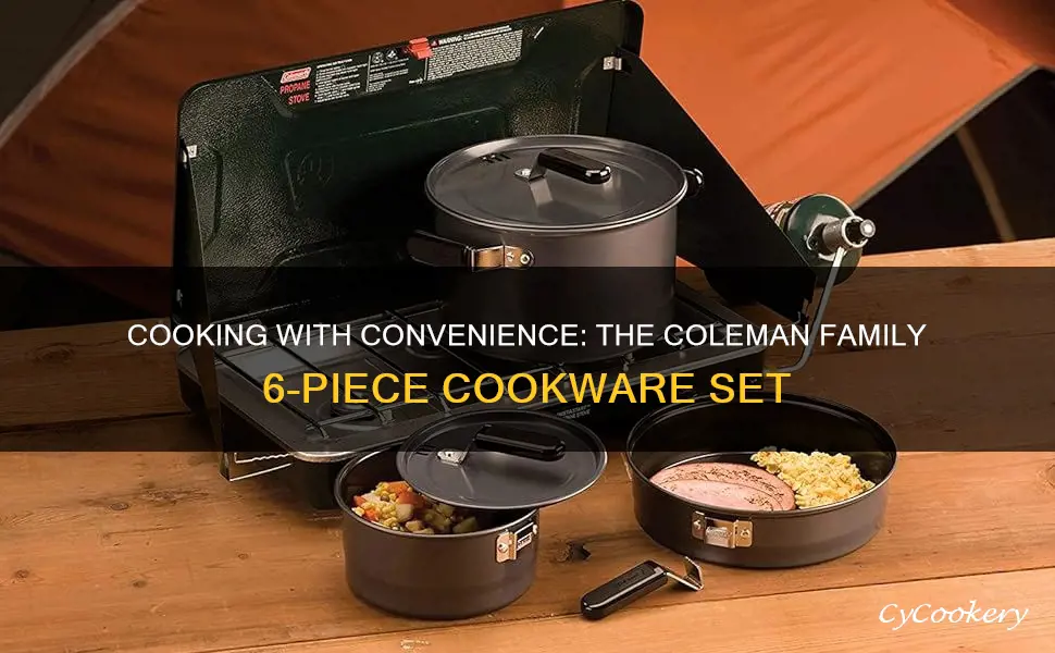 family 6-piece cookware set coleman