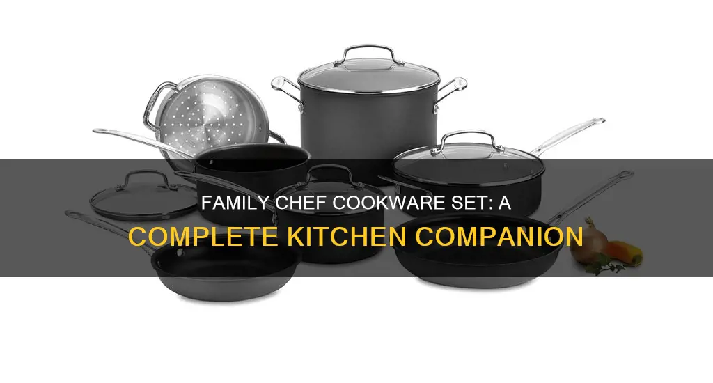 family chef cookware set 5 piece set