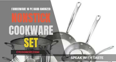 Hard-Anodized Nonstick Excellence: The Farberware 10-Piece Cookware Set