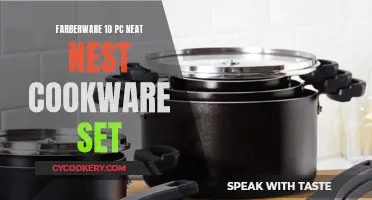 Space-Saving Solution: Farberware's 10-Pc Neat Nest Cookware Set