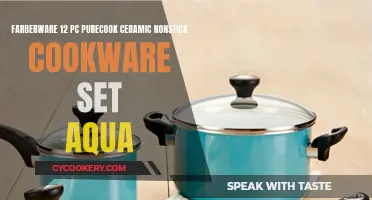 Aqua Appeal: Farberware's 12-Piece Purecook Ceramic Nonstick Cookware Set