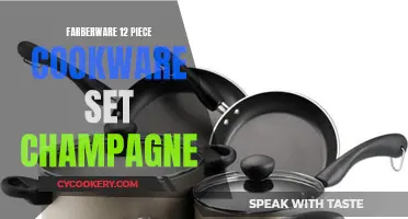 Elegant Cooking with Farberware's 12-Piece Champagne Cookware Set