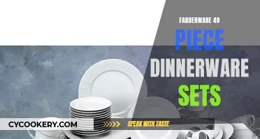 Elegant Entertaining: Farberware 48-Piece Dinnerware Sets for Stylish Soirees