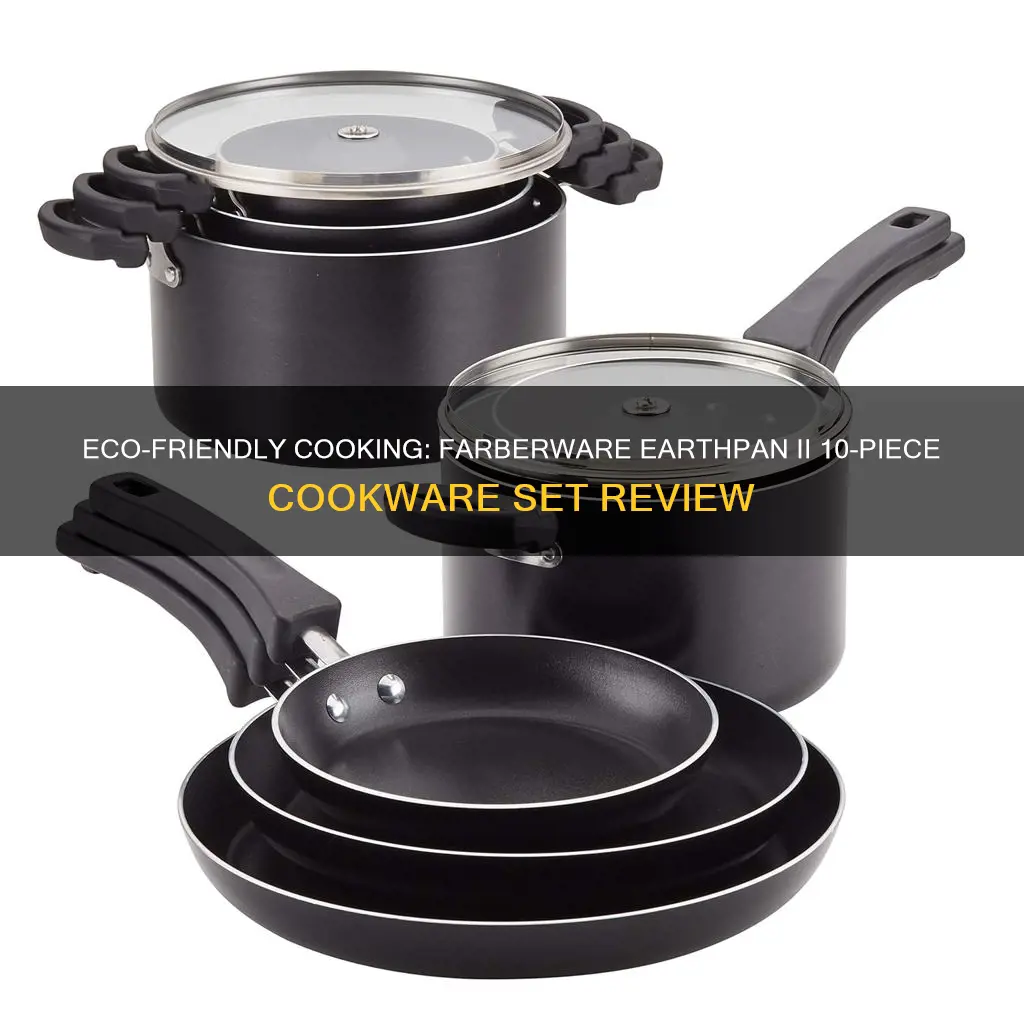 farberware earthpan ii 10 piece cookware set