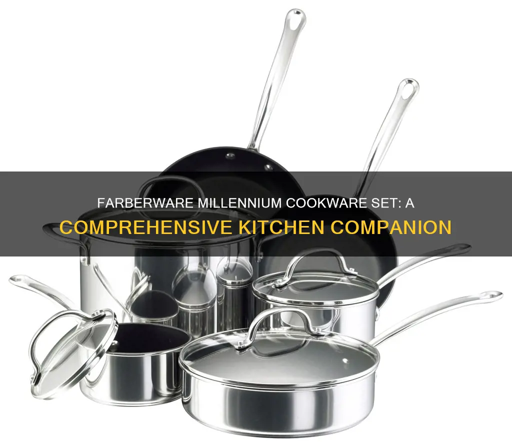 farberware millennium 10pc cookware set on ebay