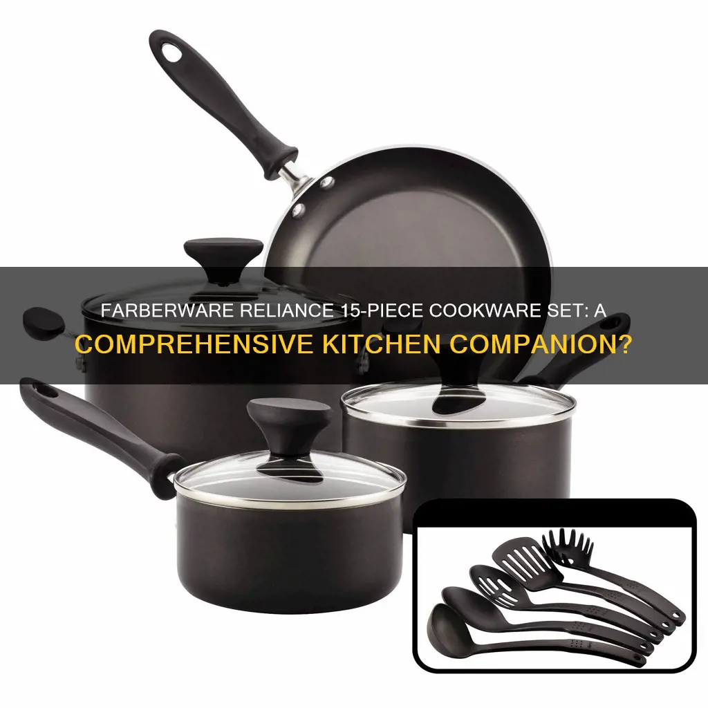 farberware reliance 15pc cookware set reviews