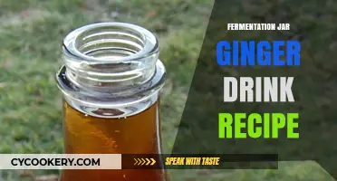 Easy Fermentation Jar Ginger Drink Recipe for Homemade Probiotic Refreshment
