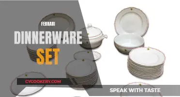 Ferrari on the Table: The Ultimate Dinnerware Set for Racing Enthusiasts