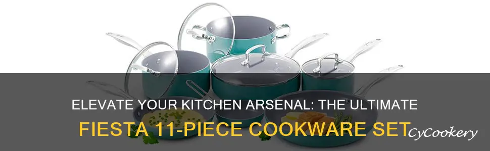 fiesta 11 piece cookware set