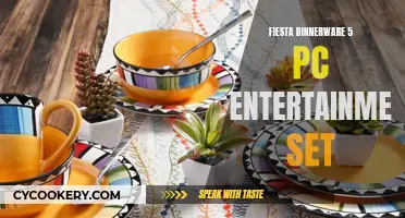 Fiesta Dinnerware Set for the Ultimate Entertainment Experience