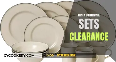 Dinnerware Sets: Fiesta Clearance