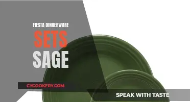 Fiesta Dinnerware Sets in Sage: Elevating Your Dining Experience