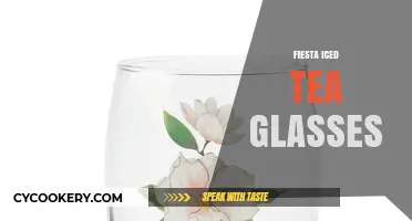 Chic Fiesta Iced Tea Glasses: Elevate Your Summer Beverage Experience